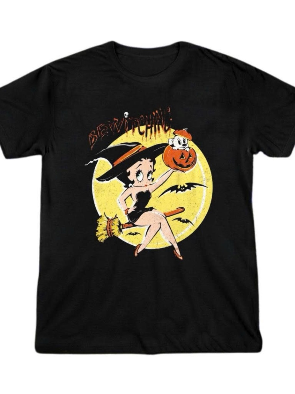Gildan Women’s Halloween Black Shirt